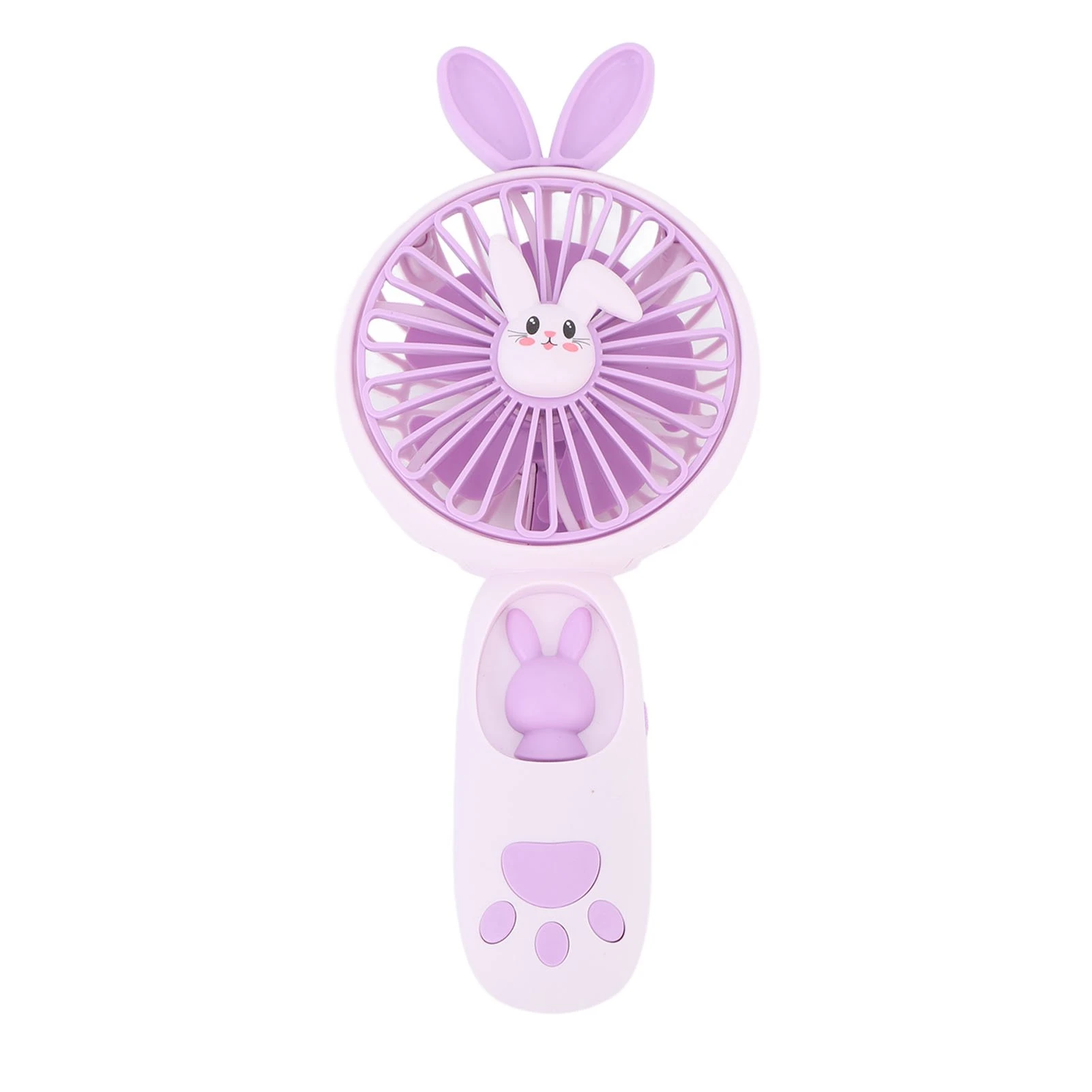 Cute Bunny Ear Mini Handheld Fan | USB Rechargeable Portable Fan